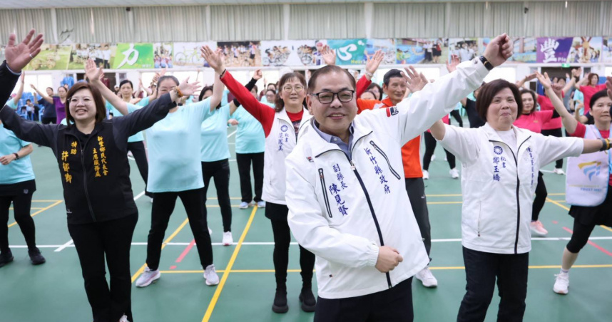 陳見賢提出打造「全縣型運動品牌」的政策構想，盼以制度化與常態化規劃，將運動推升為城市發展的重要軟實力。（圖／陳見賢辦公室提供）