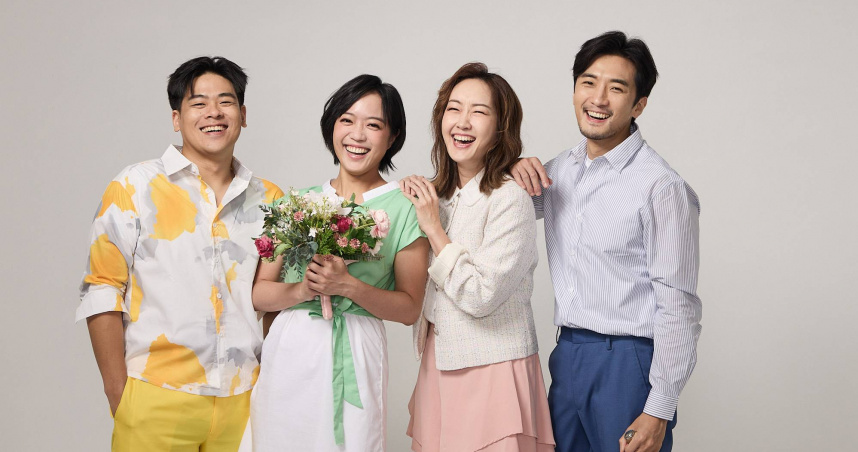 《LPC》新卡司，蘇志翔（左起）、顏辰歡、巴鈺、鍾政均。（圖／活性界面製作）