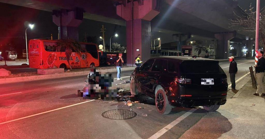 高雄加油站員工下班騎車返家遭撞　5旬男駕駛休旅車鬼切害命