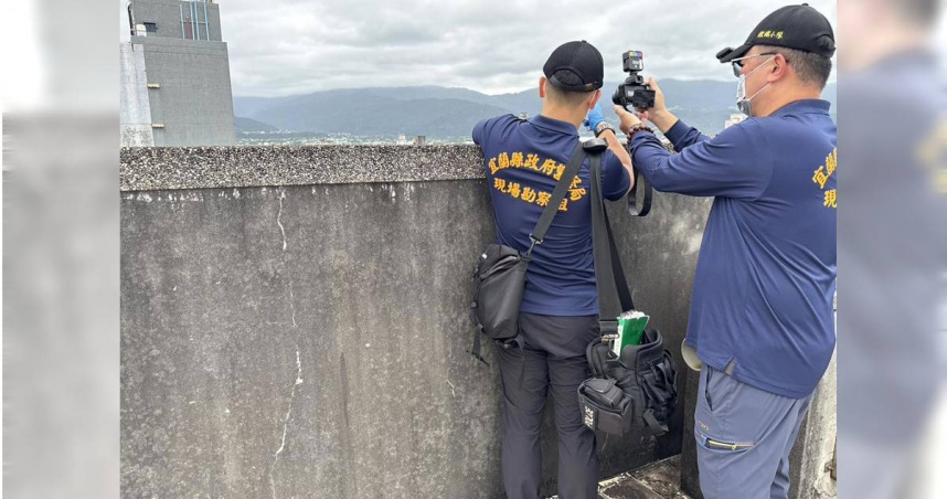 宜蘭市區驚見男陳屍鐵皮屋頂　警封鎖現場採證