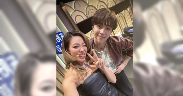 蔡詩芸登上陸綜《天賜的聲音》，攜手陳立農重新詮釋經典歌曲〈雨過後的風景〉男女對唱版本。（圖／人見人愛娛樂提供）