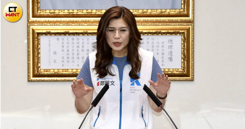 鄭麗文說，對勞動者的尊重與弱勢團體的支持，不該成為政治惡鬥的犧牲品。（圖／方萬民攝）
