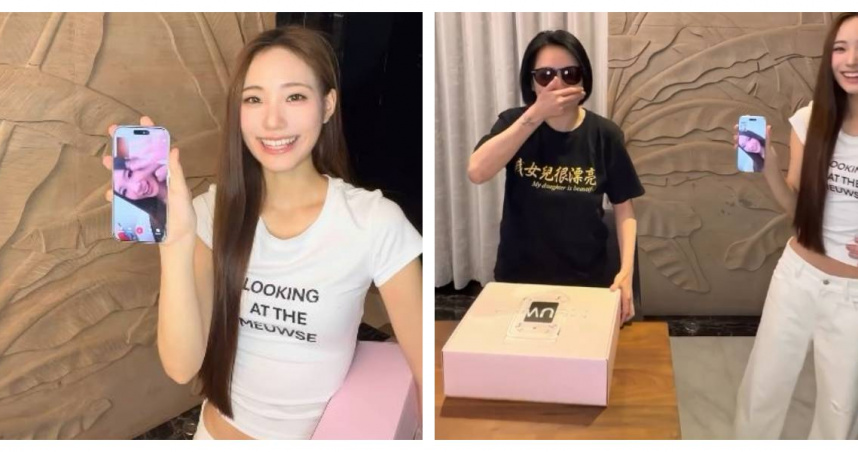 小S開箱女兒自創品牌！　鴨舌帽上頭「一句話」笑翻