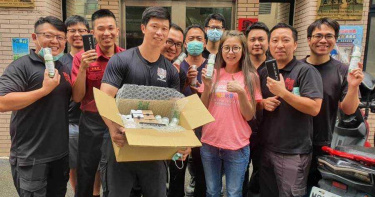 李燕捐贈消防隊物資 想當義消被打槍