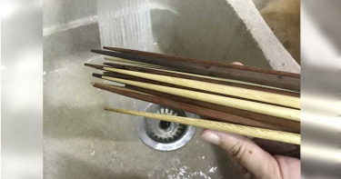 筷子千萬不能這樣洗 重金屬、顏料恐吃下肚