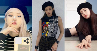 秀智、Rosie、Jennie、TWICE娜璉都在瘋「貝蕾帽」!保證是扁頭人也能駕馭的最美帽款!