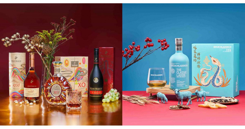 人頭馬君度集團－金蛇年新春禮盒（圖／人頭馬君度集團提供）。