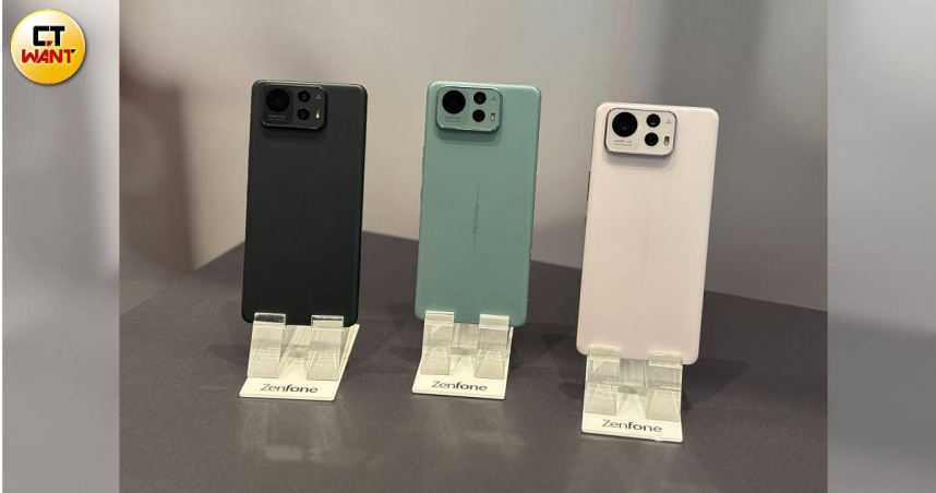 華碩 Zenfone 12 Ultra 7日正式開賣，頂規售價31990元。（圖／鄭思楠攝）