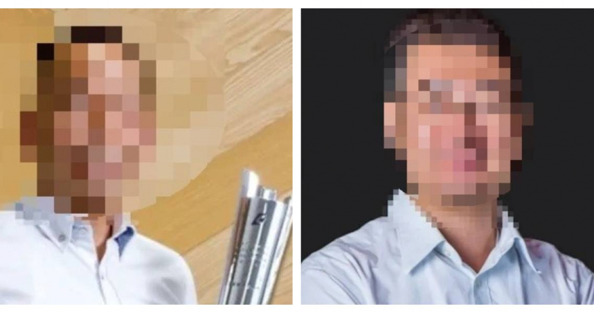 雲云科技董事長曾志新（左）砍死梁姓技術長（右）。（圖／翻攝自雲云科技官網）