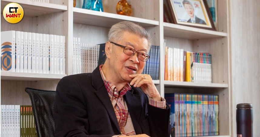 新世代金融基金會董事長陳冲。（圖／劉耿豪攝）