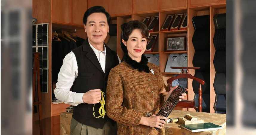 尹昭德(左)和黃瑄飾演夫妻，兩人攜手共度許多難關。（圖／台視）