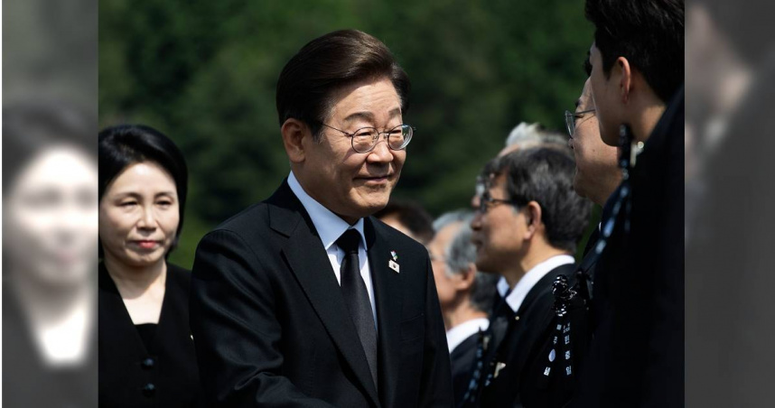 南韓總統李在明。（圖／達志／美聯社）