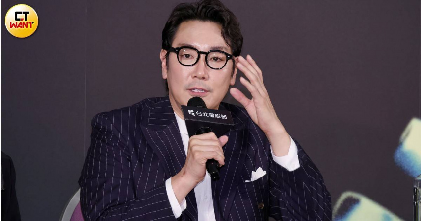 趙震雄擔任台北電影節頒獎人，今親臨《非常警探》特別放映場，並且出席記者會。（圖／楊澍攝）