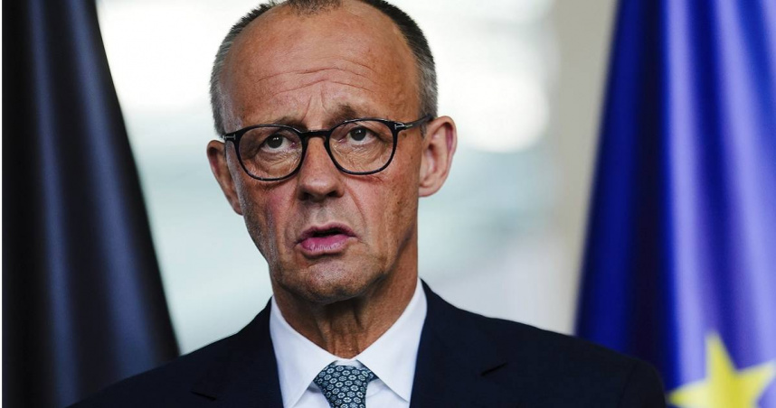 德國總理梅爾茨（Friedrich Merz）。（圖／達志／美聯社）