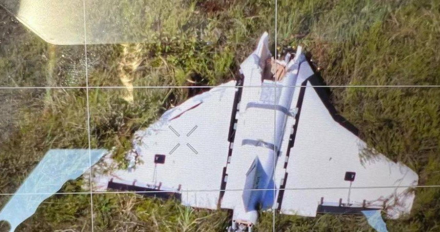 一架疑似俄羅斯製的無人機上月28日意外飛入立陶宛領空。（圖／翻攝自立陶宛國防部）