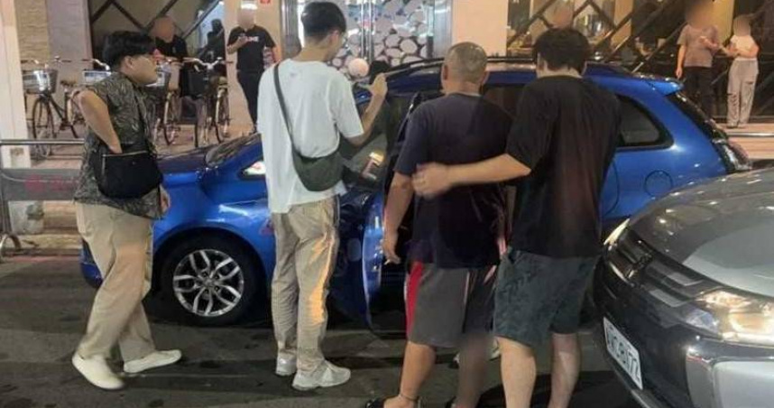 南投一對情侶發生爭吵，男方竟駕車輾過造成女友重傷身亡。（圖／翻攝畫面）