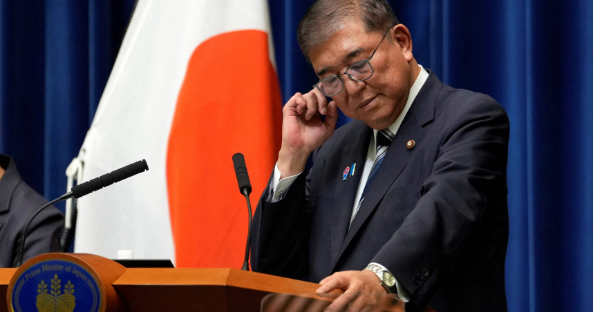 日本首相石破茂。（圖／達志／路透社）