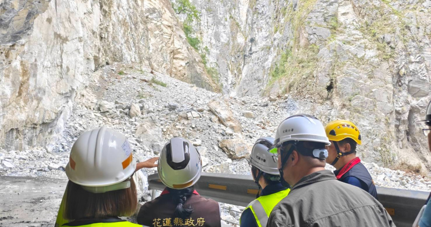 花蓮縣秀林鄉大天祥地區今停班停課。（圖／翻攝花蓮縣政府）