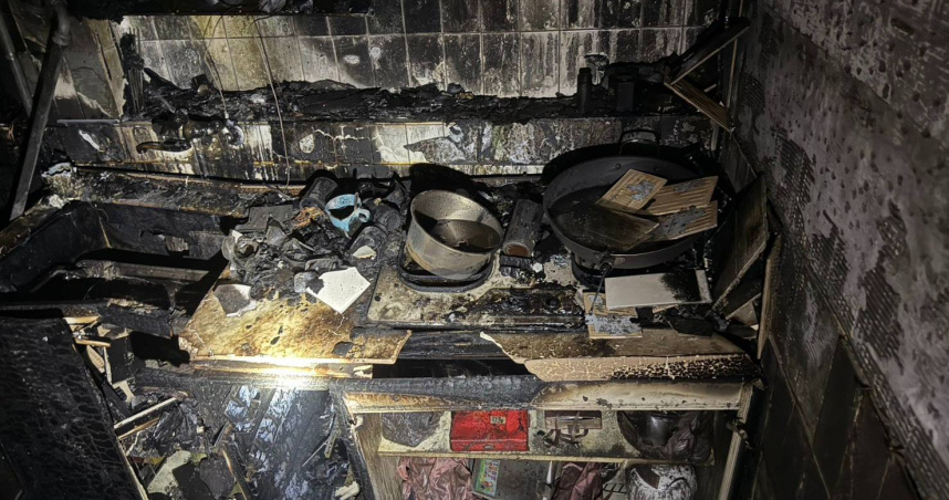 北市消防局呼籲民眾應注意電器安全，「人離火熄」。（圖／翻攝畫面）