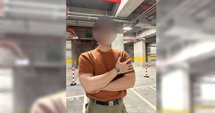 理律實習律師王男遭前女友A女控訴劈腿，交往期間向她索要多項精品加卡費轉帳金額共近93萬元，圖中王男所帶手表就是A女購買的中古勞力士14270。（圖／投訴人提供）