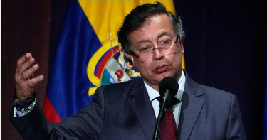 哥倫比亞總統裴卓（Gustavo Petro）。（圖／達志／美聯社）