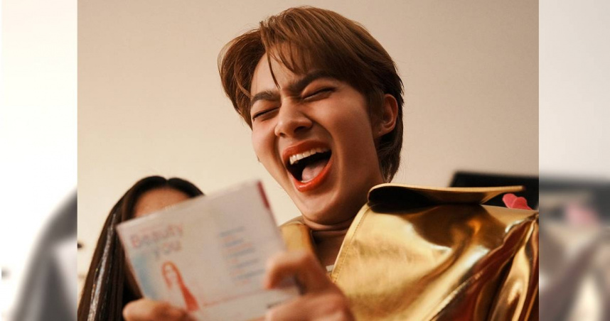 人氣泰星NuNew在《泰殺歌后戰》挑戰「花式尖叫」。（圖／威視電影）