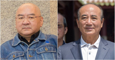 已逝潤泰集團總裁尹衍樑（左）及他的恩師、前立法院院長王金平。（合成圖／翻攝自維基百科、報系資料照）