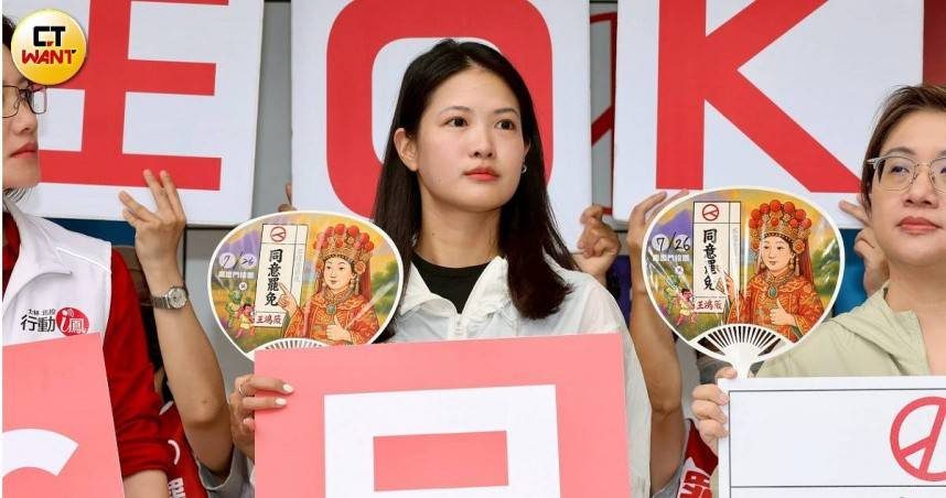民進黨台北市議員林亮君表示，監察院曾就剴剴案等事件糾正北市府，質疑蔣萬安批評監院「閃閃躲躲」的說法。（圖／方萬民攝）