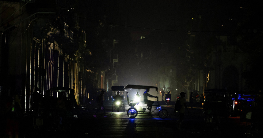 古巴再度爆發全國性停電危機。（圖／達志／路透社）