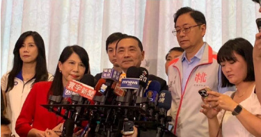 侯友宜針對政黨輪替大聯盟記者會取消表示,會團結所有力量攜手向前。(圖/報系資料照)