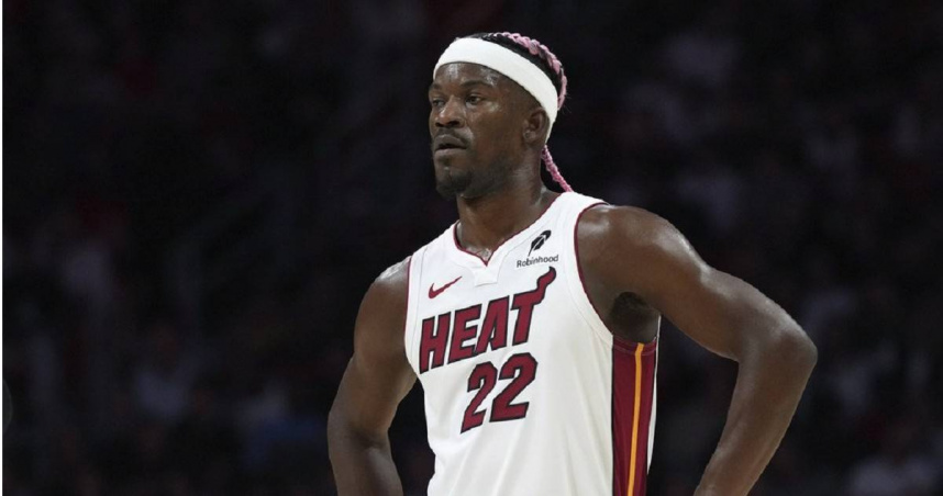 吉米巴特勒自己也很想要加盟太陽跟杜蘭特一起打球。（圖／美聯社資料照）