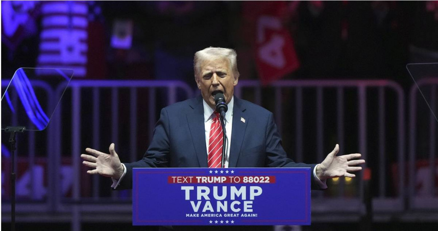 美國候任總統川普（Donald Trump）。（圖／達志／美聯社）