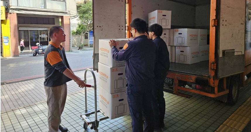 新北市瑞芳分局春節啟動平安服務專案。（圖／翻攝畫面）