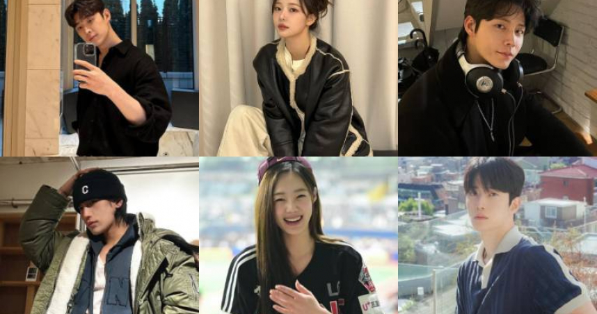 （圖／取自 tachyonproject IG、6dory IG、donghokook IG、justsoo_it IG、youseeany IG、arinin_dd IG）