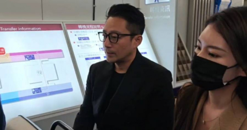 汪小菲隔9天再帶著妻子馬筱梅（Mandy）來台灣。（圖／翻攝畫面）