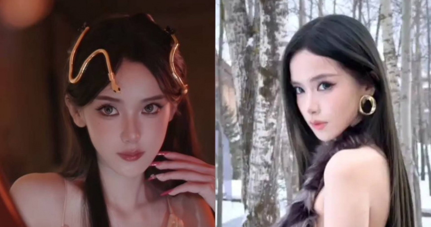 中國網紅迅猛龍特蕾莎。(圖/翻攝自微博)