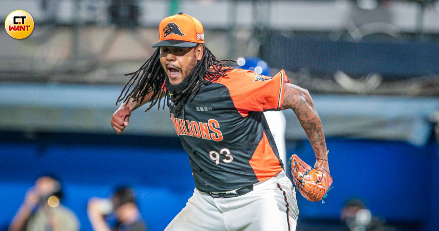 統一先發投手飛力獅6局無失分好投。（圖／趙文彬攝）