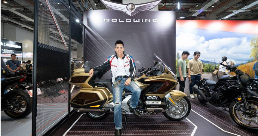 柯有倫出席車展。（圖／Honda Taiwan 提供）