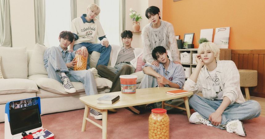 SEVENTOEIGHT推出首支韓文單曲〈Please Don’t Stop the Rain〉。（圖／天空娛樂提供）