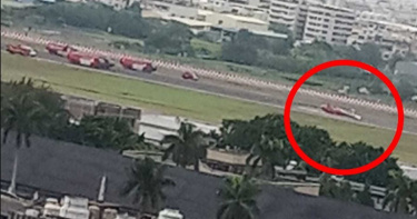 空勤直升機墜落小港機場!民眾聞「巨大聲響」所幸機上2人皆平安