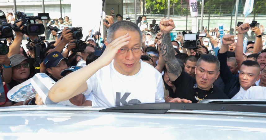 民眾黨創黨主席柯文哲。（資料圖／黃耀徵攝）