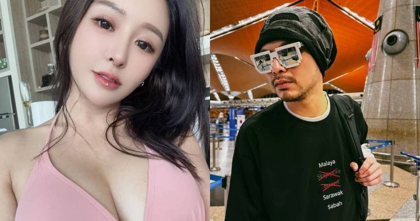 黃明志捲入謝侑芯命案。（圖／翻攝自謝侑芯Instagram、黃明志臉書）