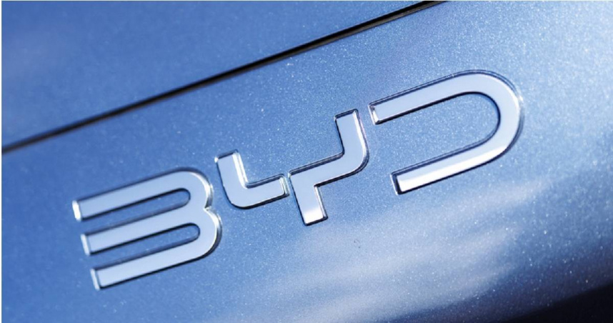 中國電動車製造商比亞迪（BYD）。（圖／達志／美聯社）