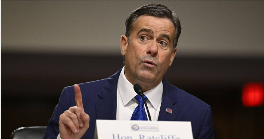 中情局局長雷克里夫（John Ratcliffe）。（圖／達志／美聯社）