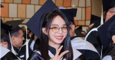 孫淑媚就讀世新大學上海學院傳管系碩專班，獲頒傑出表現獎。（圖／孫淑媚提供）