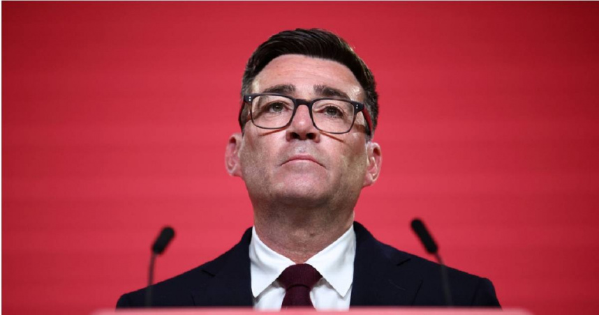 大曼徹斯特（Greater Manchester）市長柏南（Andy Burnham），將於今（20日）成為英國脫歐後10年內第7位首相。（圖／達志／美聯社）