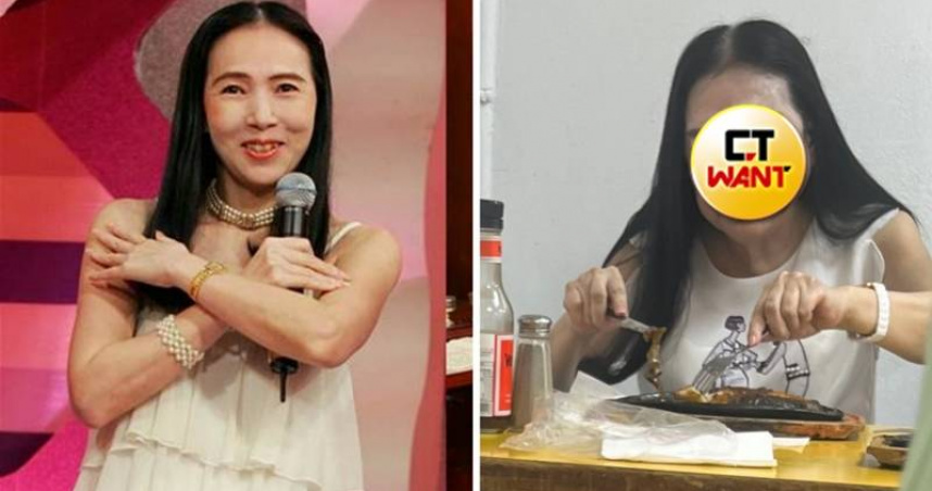 好久不見阿美姐1／9年沒公開亮相　直擊許純美與帥男伴現身平價牛排館