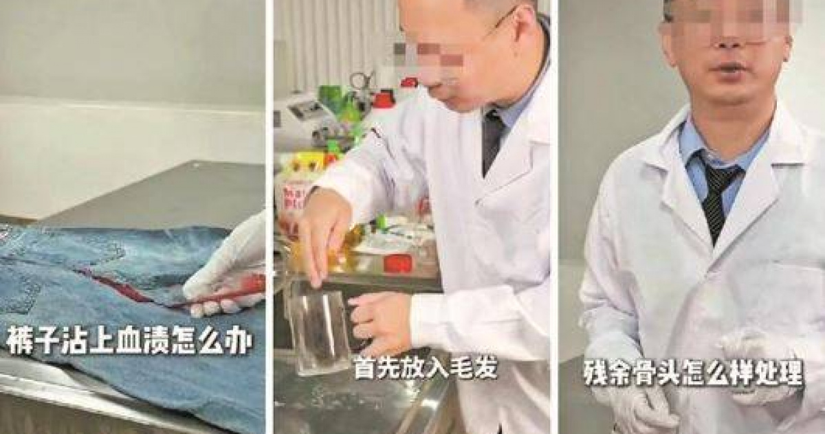 網紅示範清骨渣、洗血跡！「手法太專業」影片瘋傳 資深法醫說話了 | 國際 | CTWANT