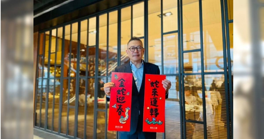 新光三越總經理吳昕陽表示，2025年新光三越挑戰營收1,000億元。（圖／報系資料照）