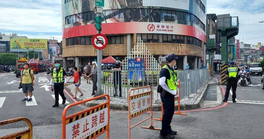 淡水福佑宮4日將舉行媽祖繞境，淡水警公布道路管制範圍及時間。（圖／翻攝畫面）